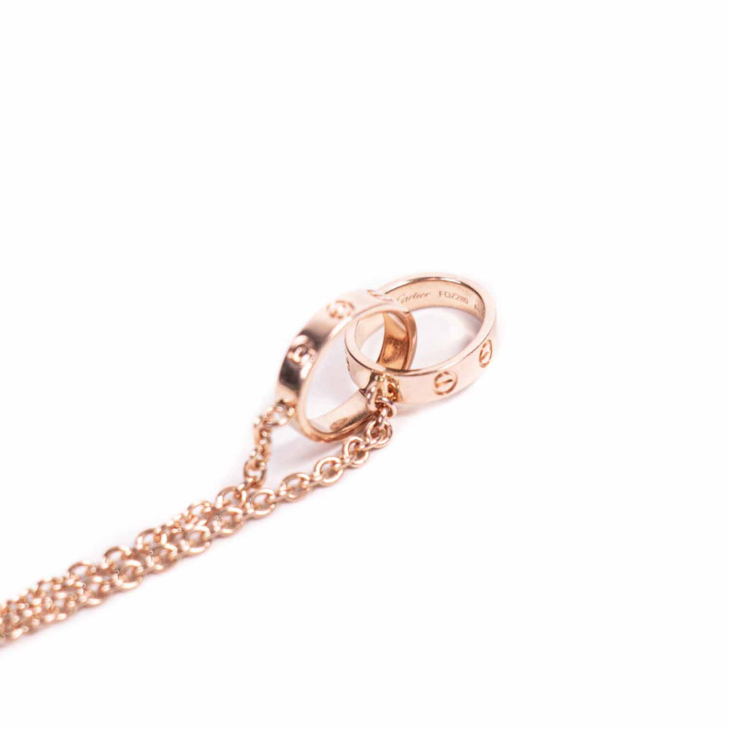 Cartier Rose Gold Love Necklace Accessories Cartier - Shop authentic new pre-owned designer brands online at Re-Vogue