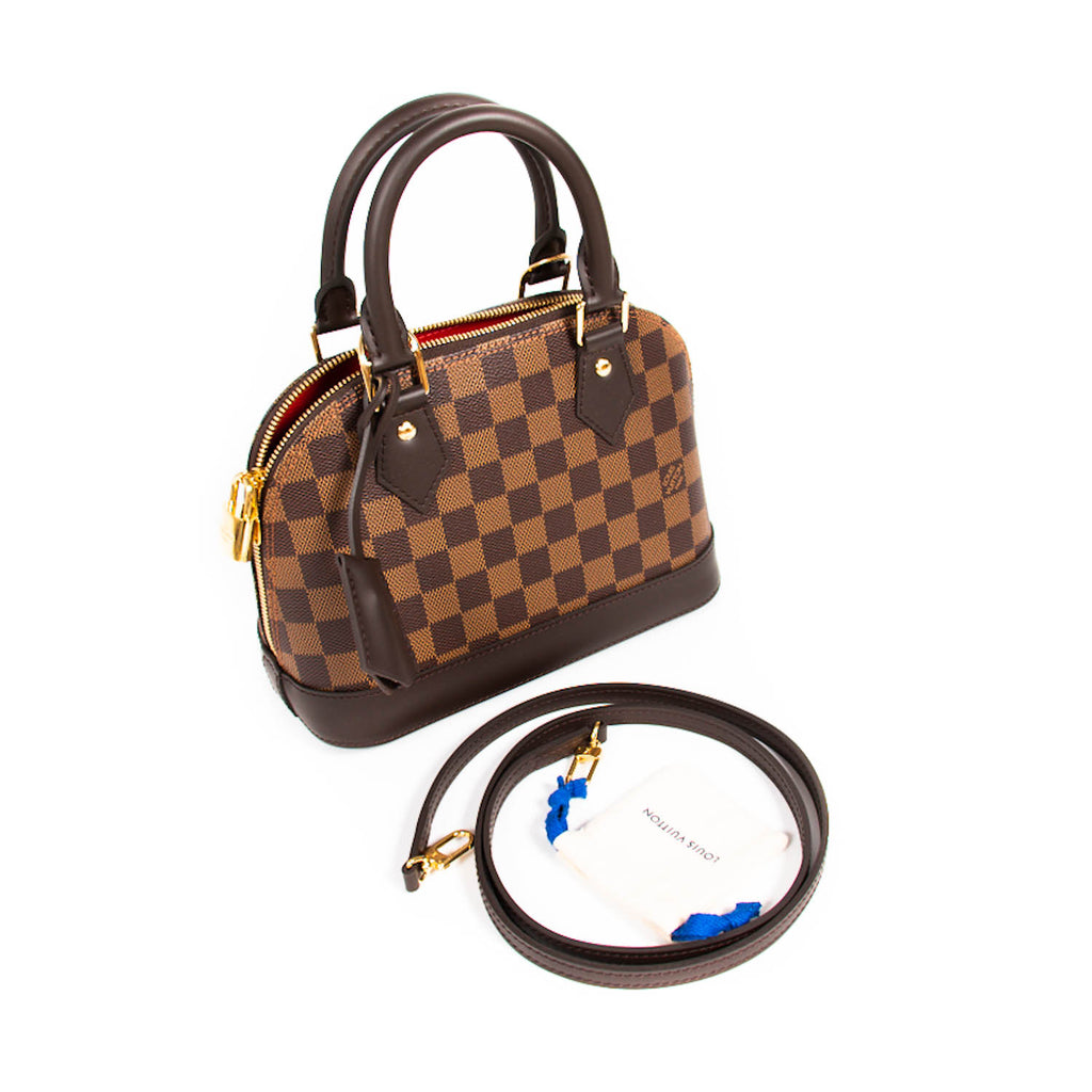 Louis Vuitton Damier Ebene Alma BB Bags Louis Vuitton - Shop authentic new pre-owned designer brands online at Re-Vogue