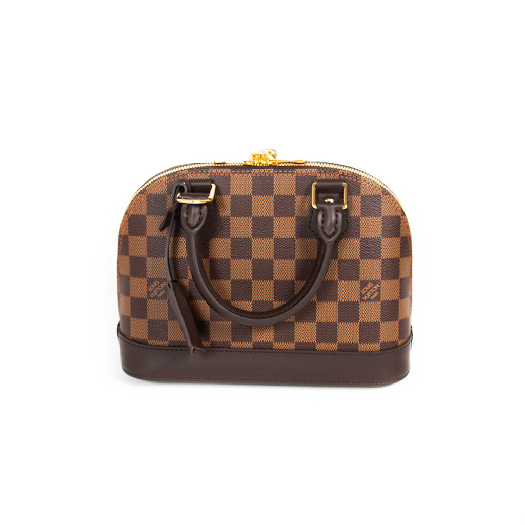 Louis Vuitton Damier Ebene Alma BB Bags Louis Vuitton - Shop authentic new pre-owned designer brands online at Re-Vogue