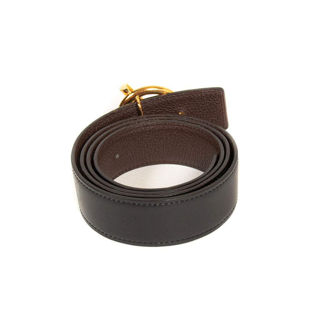 Hermès Glenan Reversible Leather Belt Accessories Hermès - Shop authentic new pre-owned designer brands online at Re-Vogue