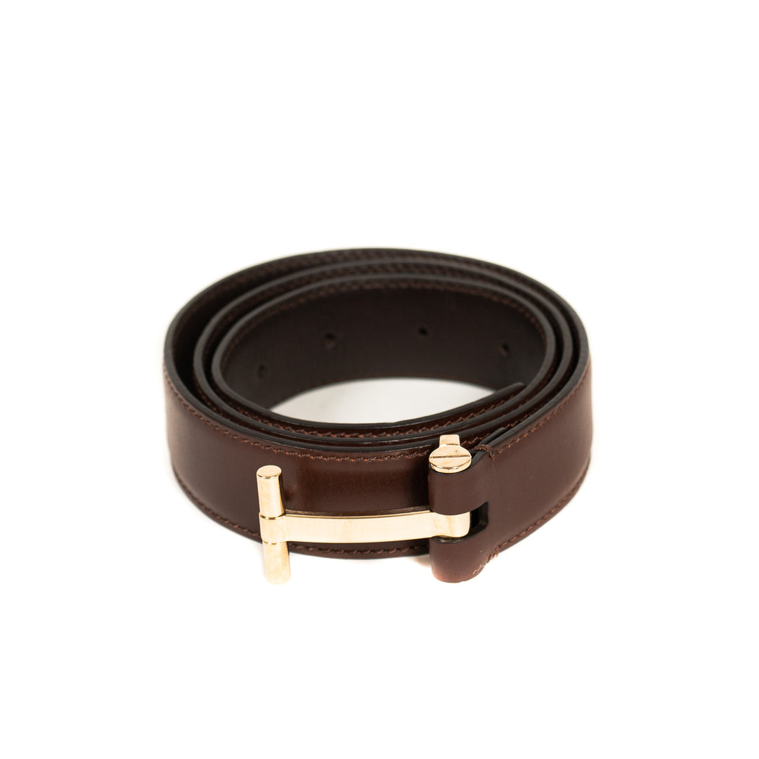 Tom Ford Logo Leather Belt Accessories Tom Ford - Shop authentic new pre-owned designer brands online at Re-Vogue