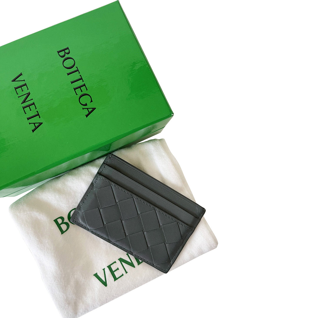 Bottega Veneta Intrecciato Card Holder - revogue