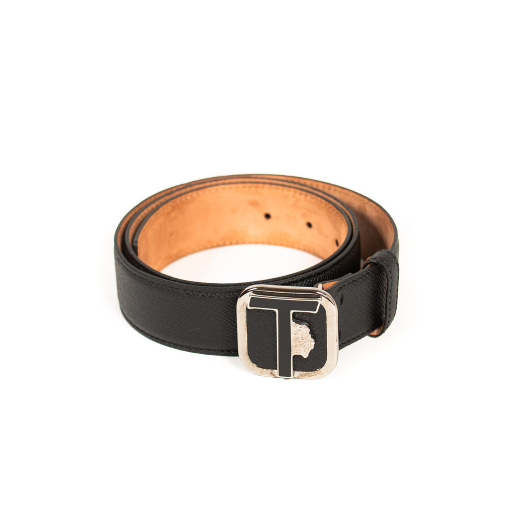 Tod's T Logo Leather Belt Accessories Tod's - Shop authentic new pre-owned designer brands online at Re-Vogue