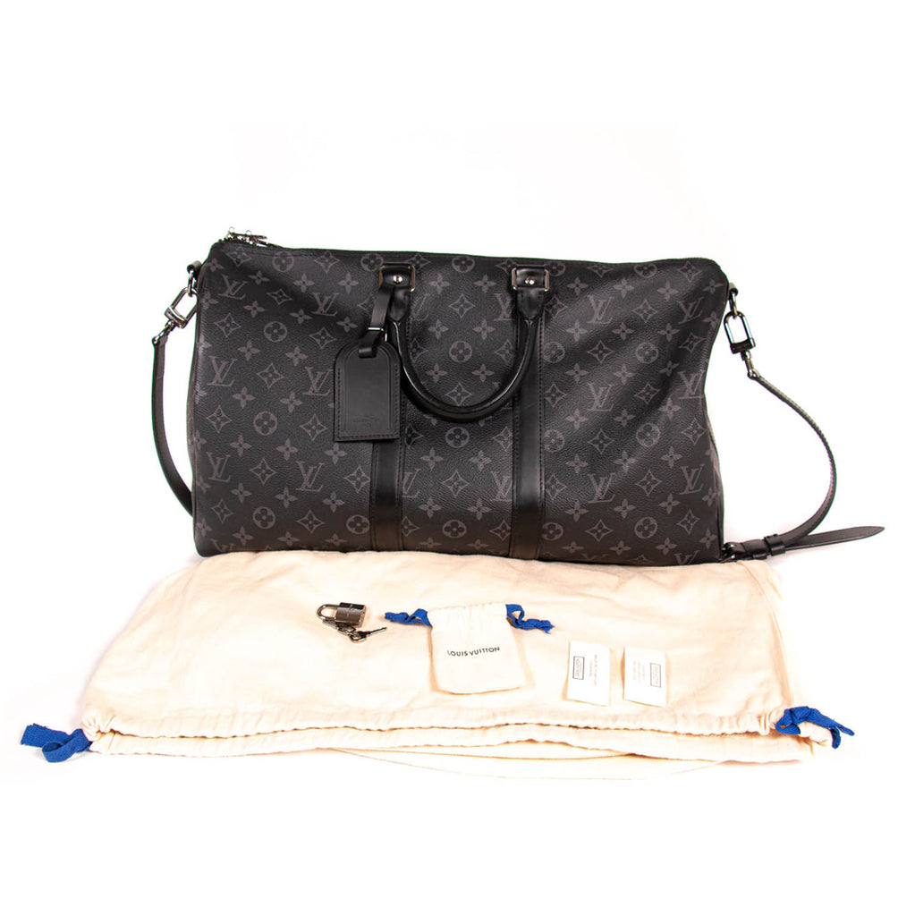 Louis Vuitton Eclipse Keepall 45 Bandouliere Bags Louis Vuitton - Shop authentic new pre-owned designer brands online at Re-Vogue