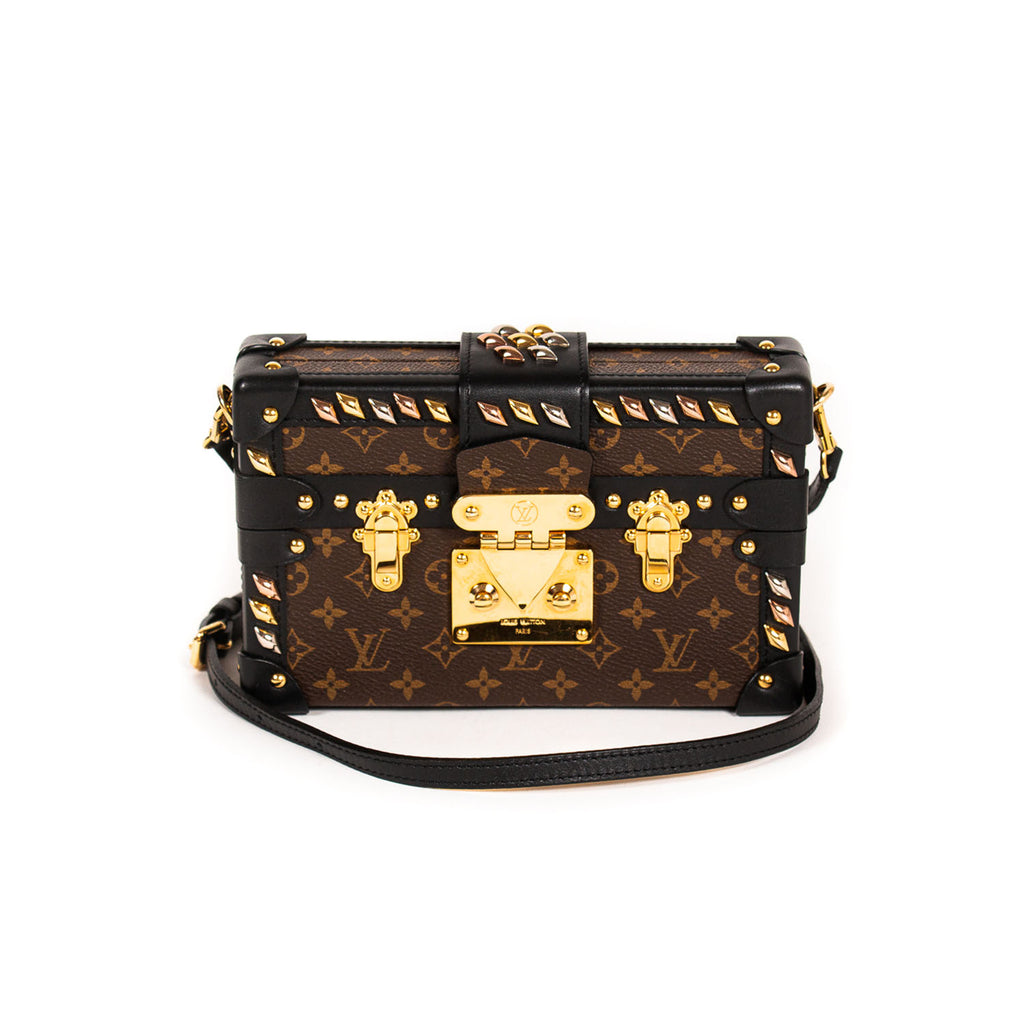 Louis Vuitton Monogram Studded Petite Malle Bags Louis Vuitton - Shop authentic new pre-owned designer brands online at Re-Vogue