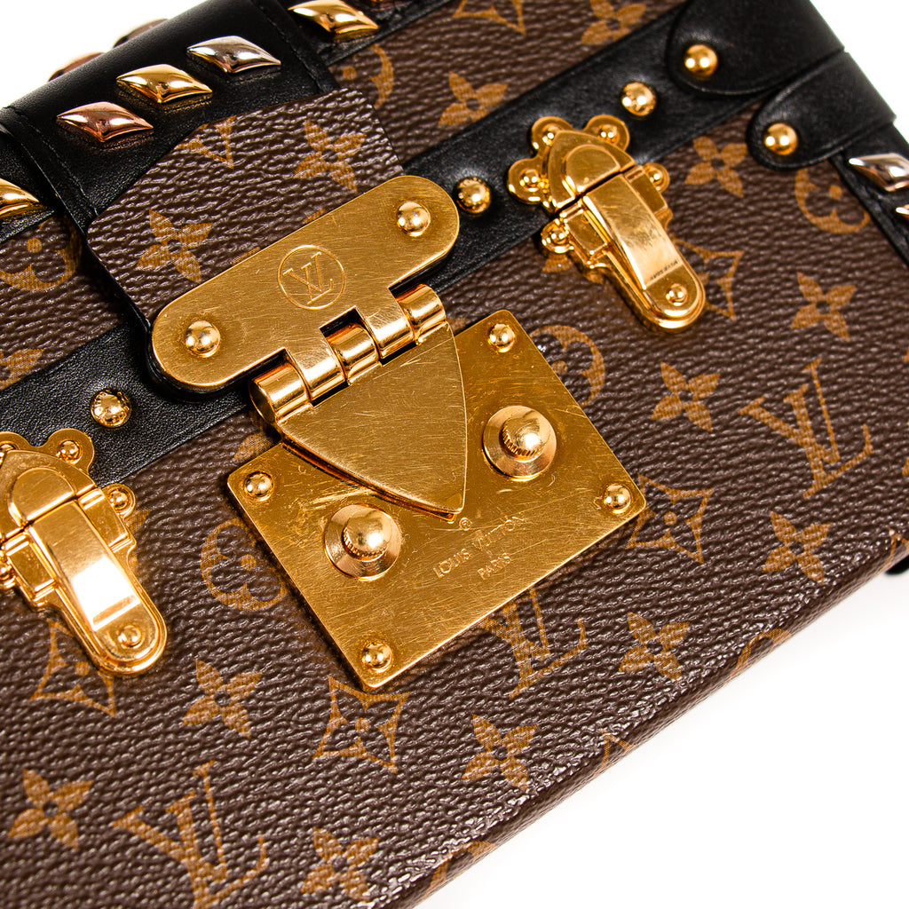 Louis Vuitton Monogram Studded Petite Malle Bags Louis Vuitton - Shop authentic new pre-owned designer brands online at Re-Vogue