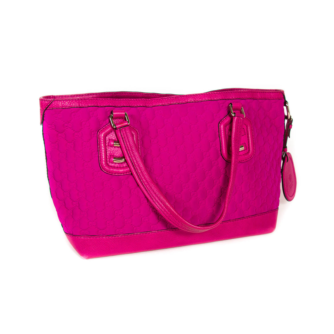 Gucci Quilted Satin Tote Bag Bags Gucci - Shop authentic new pre-owned designer brands online at Re-Vogue