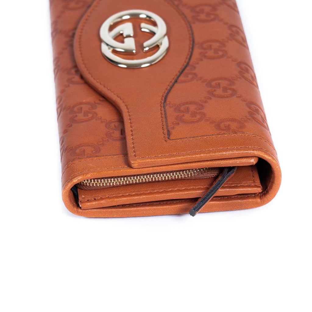 Gucci Guccissima Continental Wallet Bags Gucci - Shop authentic new pre-owned designer brands online at Re-Vogue