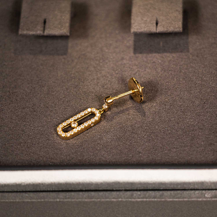 Messika 18K Diamonds Move Uno Stud Earrings Accessories Messika - Shop authentic new pre-owned designer brands online at Re-Vogue