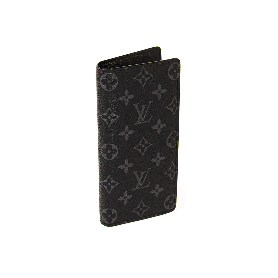 Louis Vuitton Monogram Eclipse Brazza Wallet Accessories Louis Vuitton - Shop authentic new pre-owned designer brands online at Re-Vogue