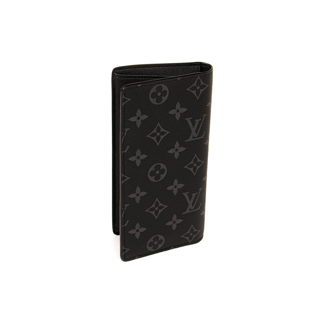 Louis Vuitton Monogram Eclipse Brazza Wallet Accessories Louis Vuitton - Shop authentic new pre-owned designer brands online at Re-Vogue