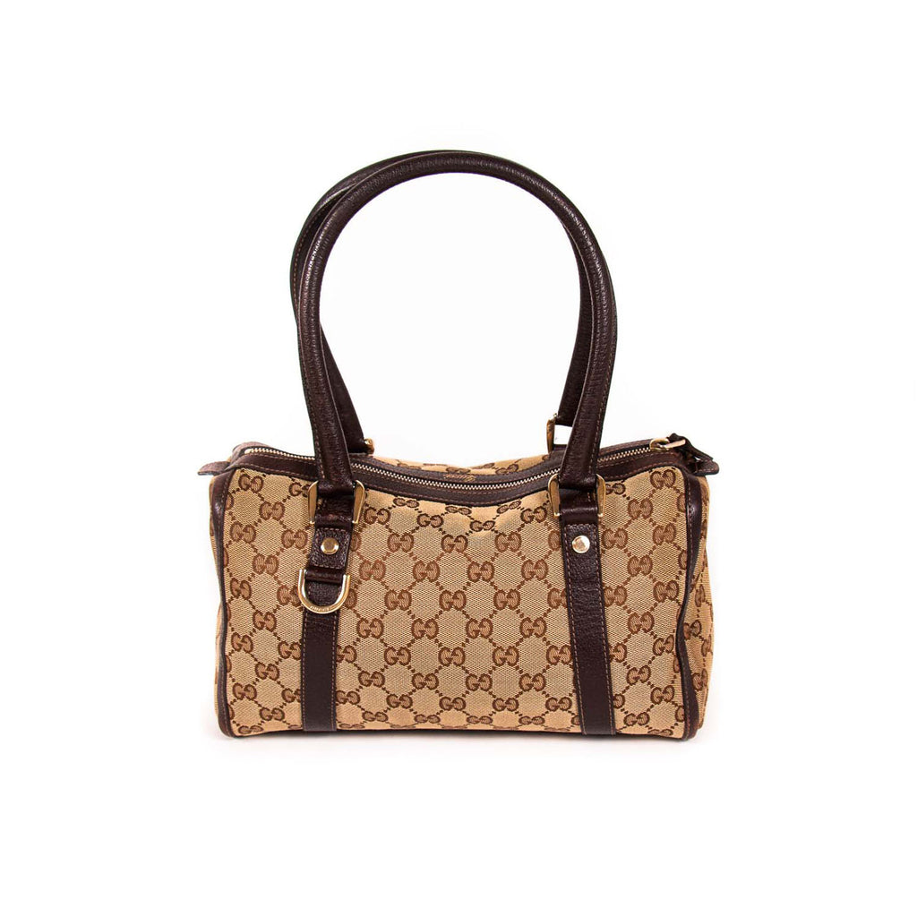 Gucci GG Canvas Boston Bag Bags Gucci - Shop authentic new pre-owned designer brands online at Re-Vogue