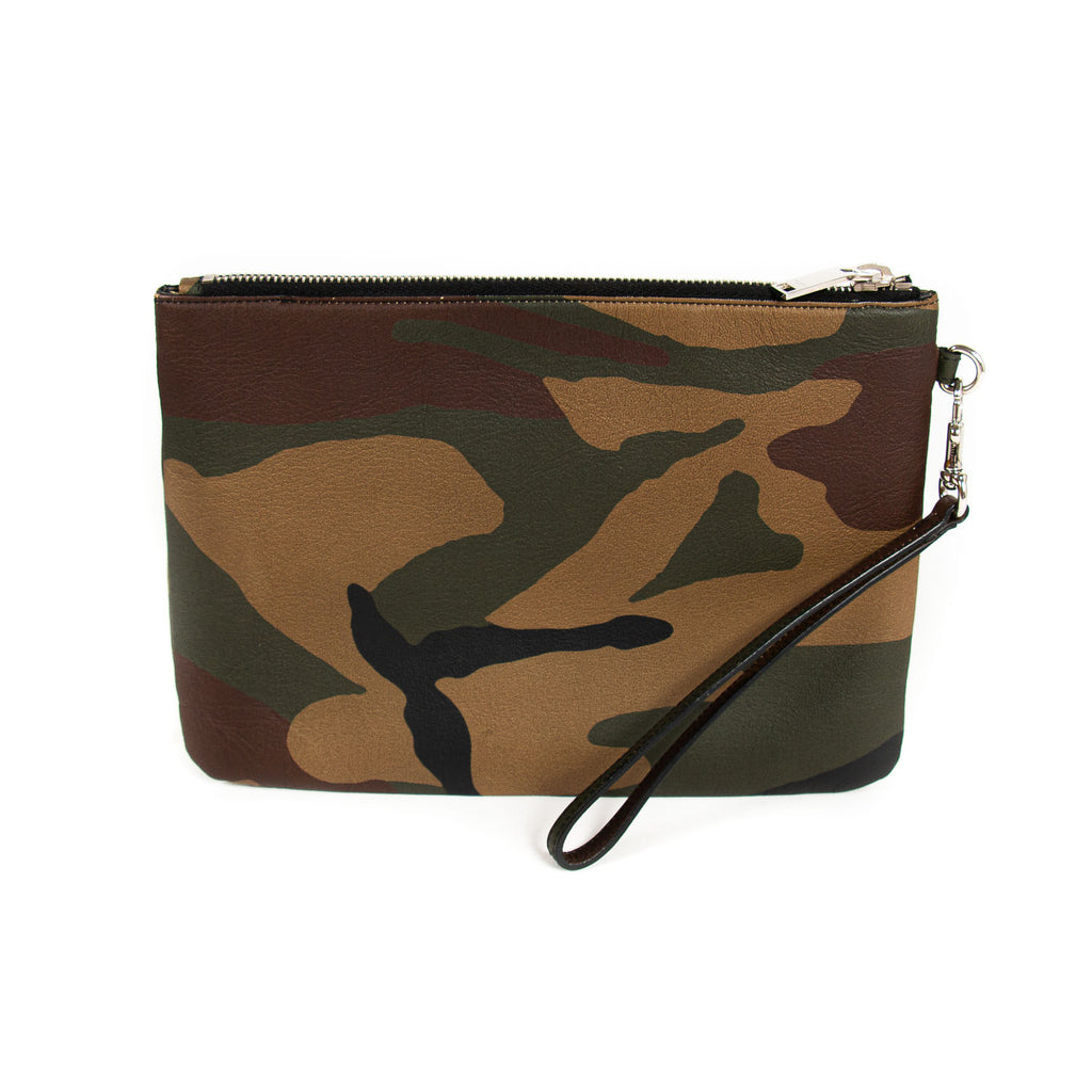 Saint Laurent Camouflage Pouch