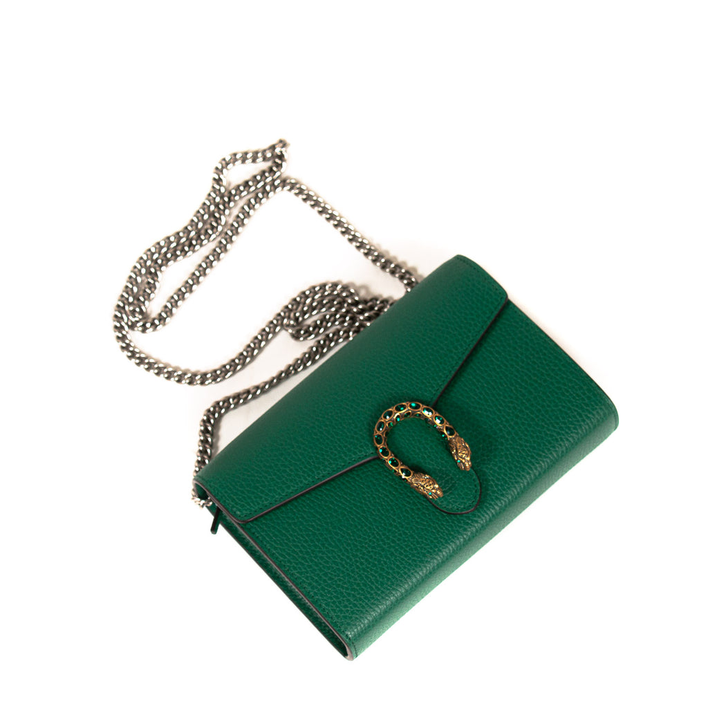 Gucci Dionysus Mini Leather Chain Bag