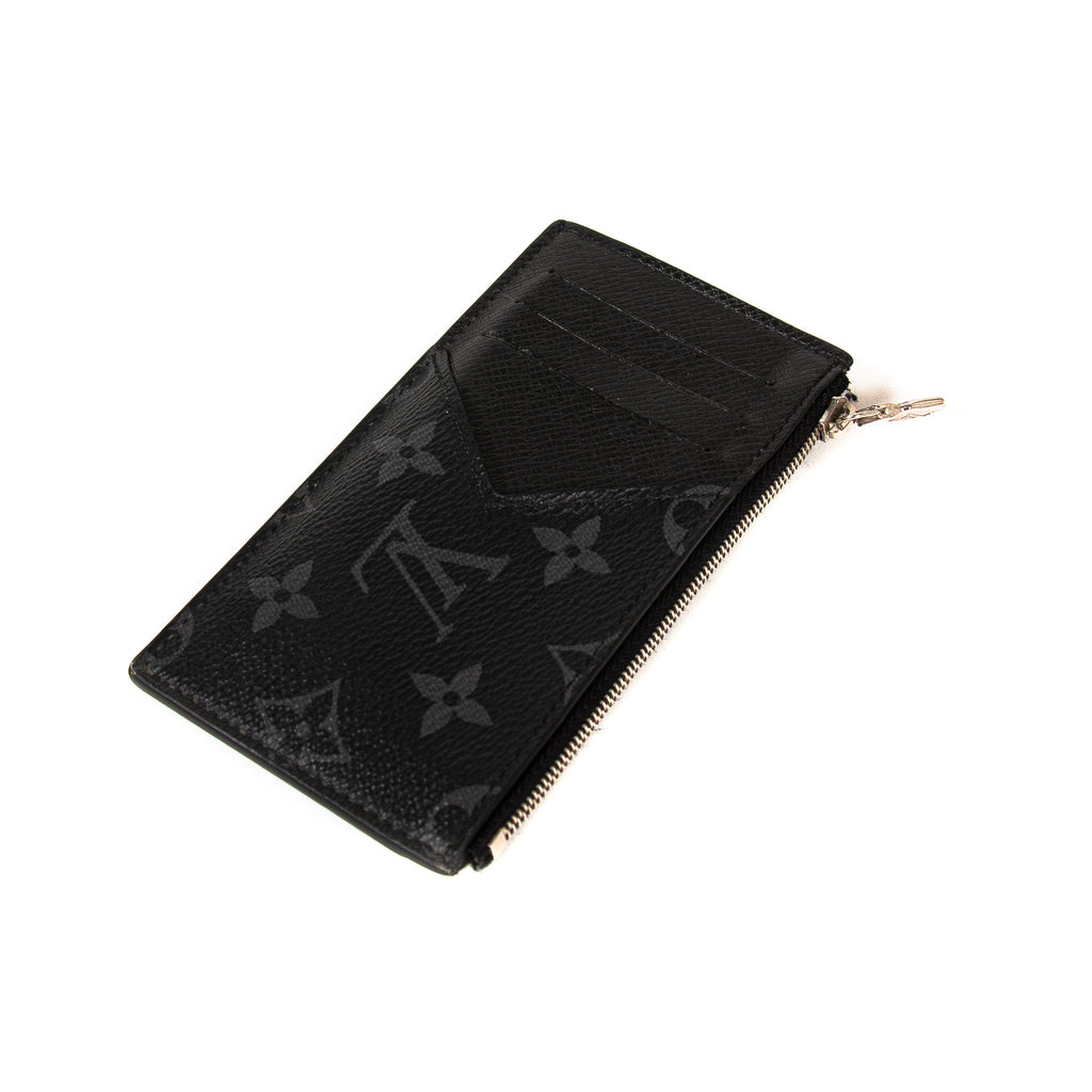 Louis Vuitton Monogram Eclipse Coin Card Holder