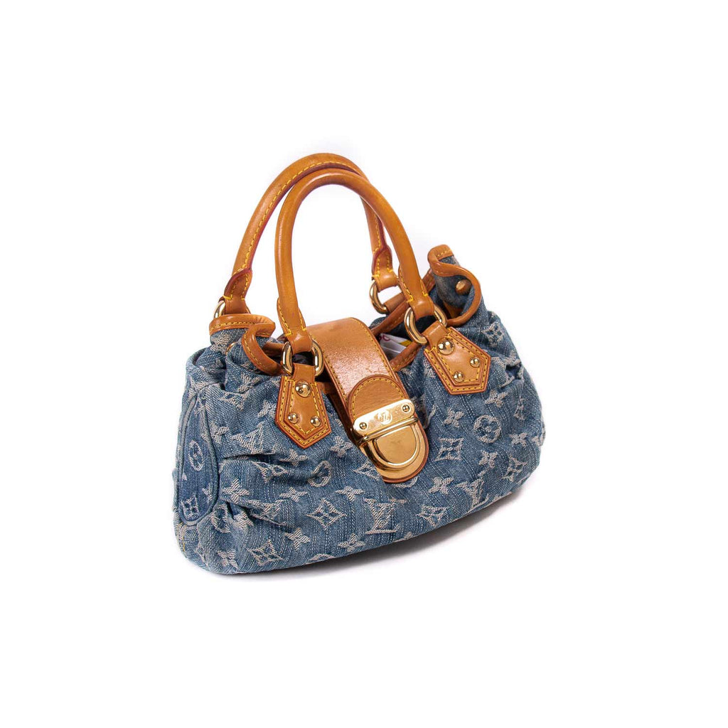 Louis Vuitton Denim Pleaty Bag Bags Louis Vuitton - Shop authentic new pre-owned designer brands online at Re-Vogue