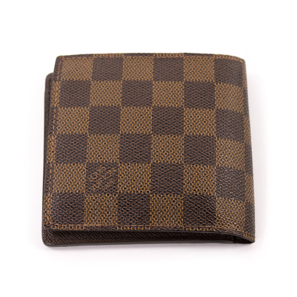 Louis Vuitton Damier Ebene Macro Wallet Accessories Louis Vuitton - Shop authentic new pre-owned designer brands online at Re-Vogue