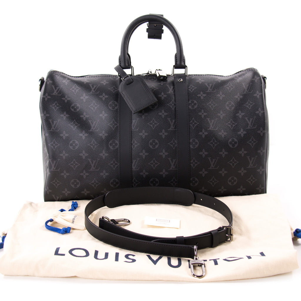 Louis Vuitton Eclipse Keepall 45 Bandouliere Bags Louis Vuitton - Shop authentic new pre-owned designer brands online at Re-Vogue