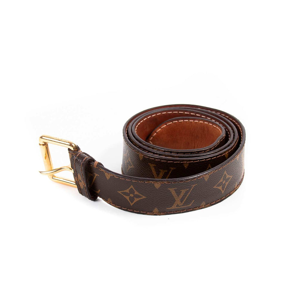 Louis Vuitton Monogram Buckle Belt Accessories Louis Vuitton - Shop authentic new pre-owned designer brands online at Re-Vogue