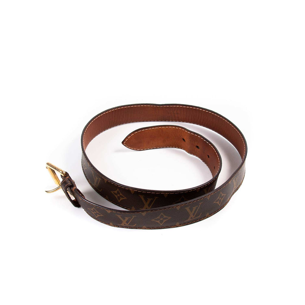 Louis Vuitton Monogram Buckle Belt Accessories Louis Vuitton - Shop authentic new pre-owned designer brands online at Re-Vogue