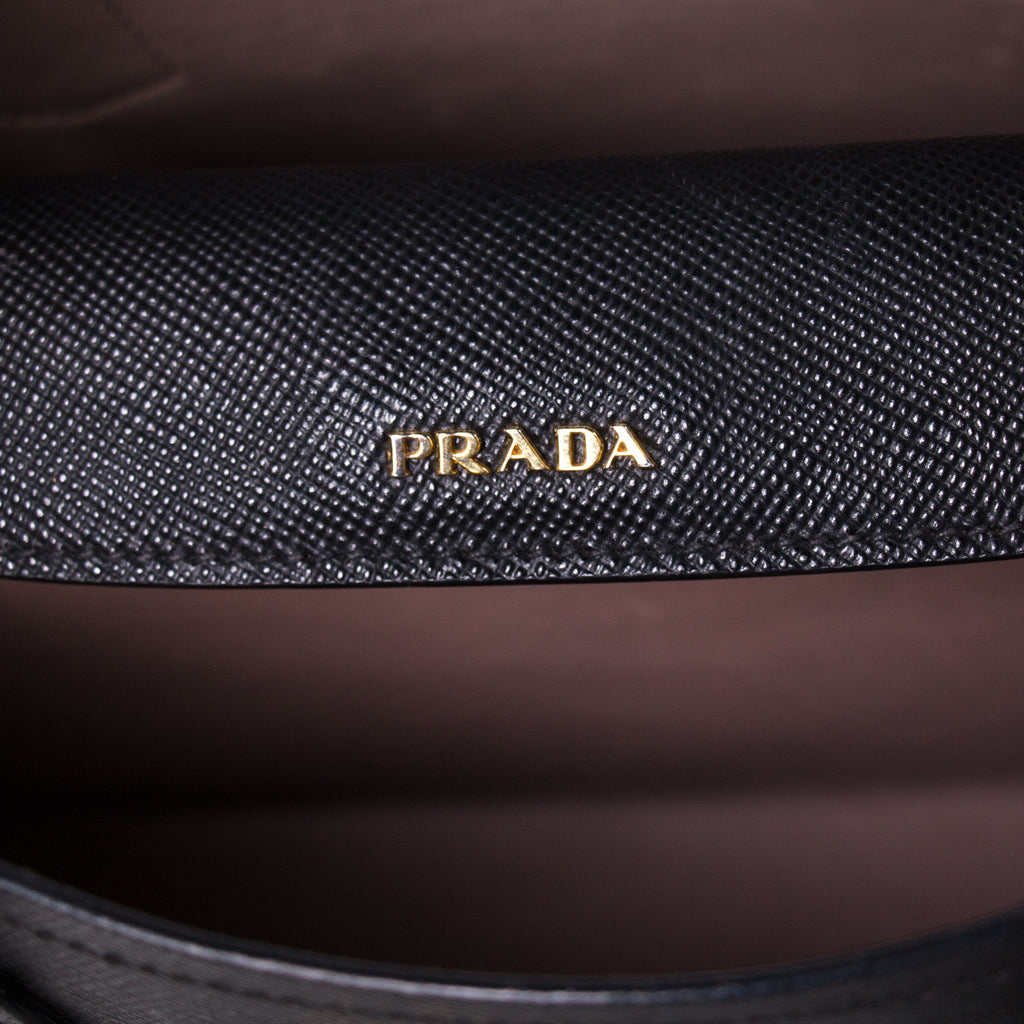 Prada Saffiano Double Bag Tote Bags Prada - Shop authentic new pre-owned designer brands online at Re-Vogue