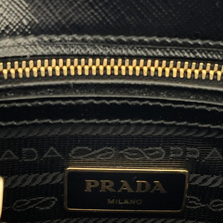 Small Prada Saffiano Vernice Promenade Bag - revogue