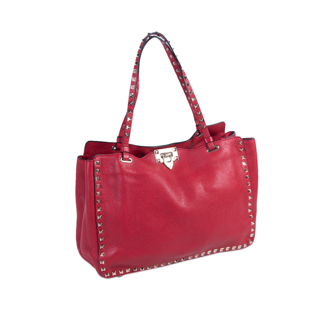 Valentino Medium Rockstud Tote Bag Bags Valentino - Shop authentic new pre-owned designer brands online at Re-Vogue