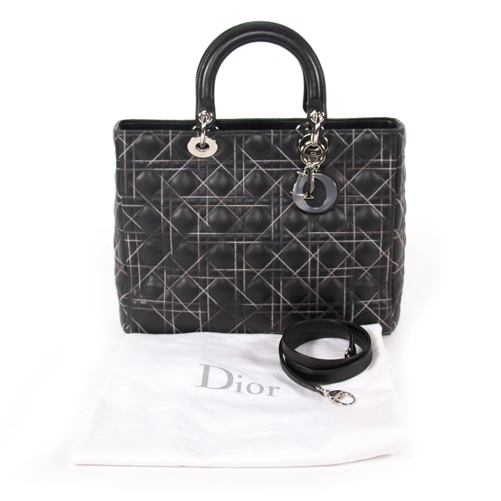 Christian Dior Lady Dior Large Bags Dior - Shop authentic new pre-owned designer brands online at Re-Vogue