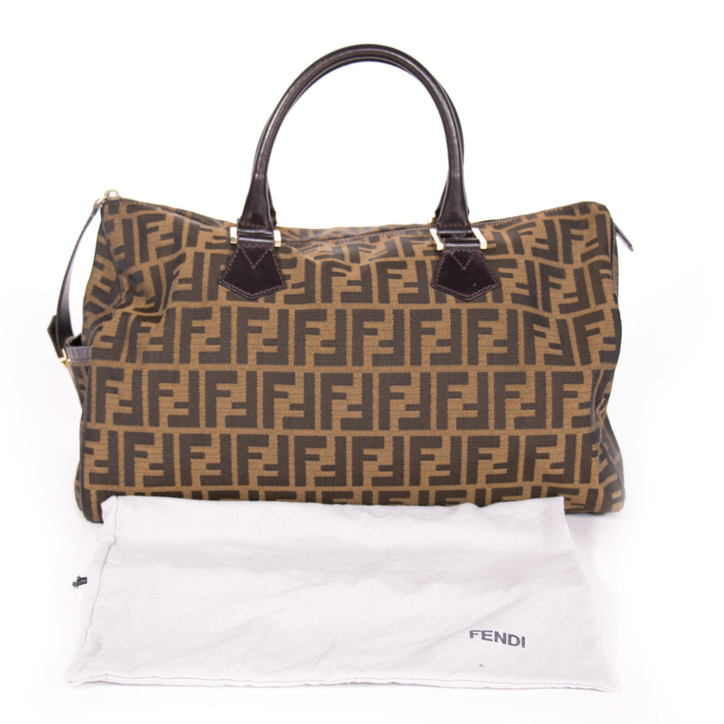 Fendi Zucca Boston Bag Bags Fendi - Shop authentic new pre-owned designer brands online at Re-Vogue