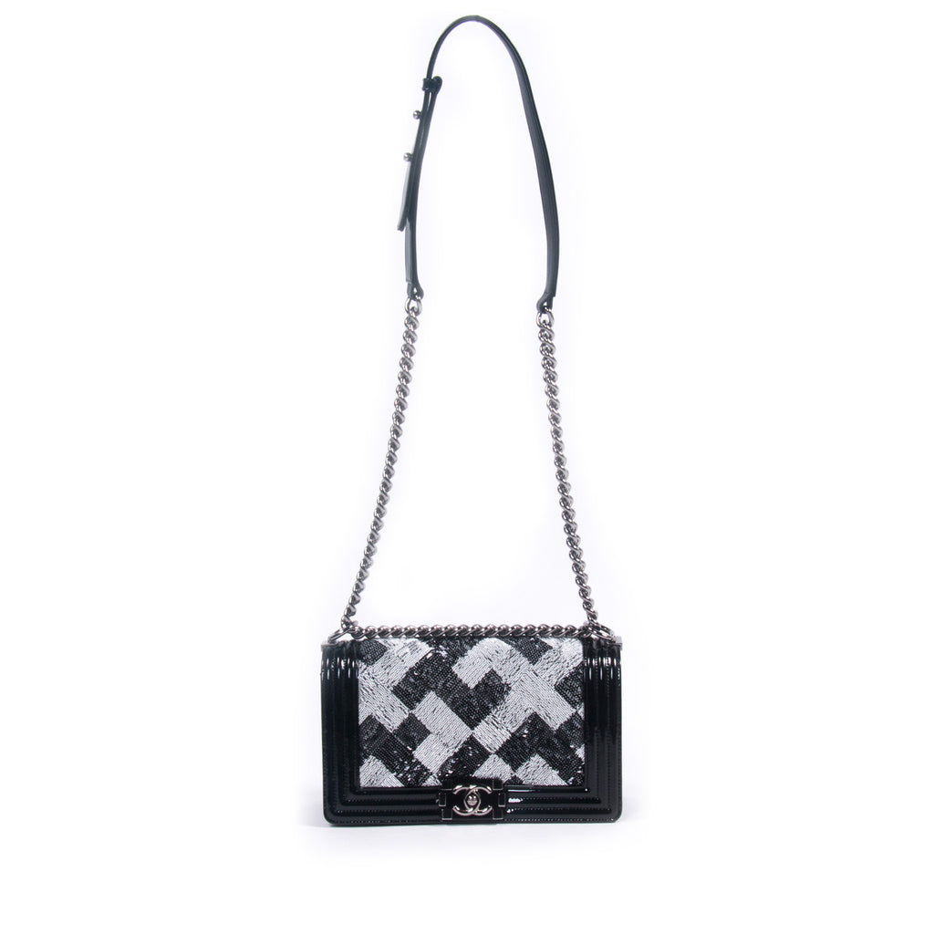 Chanel Sequin Boy Flap Bag - revogue