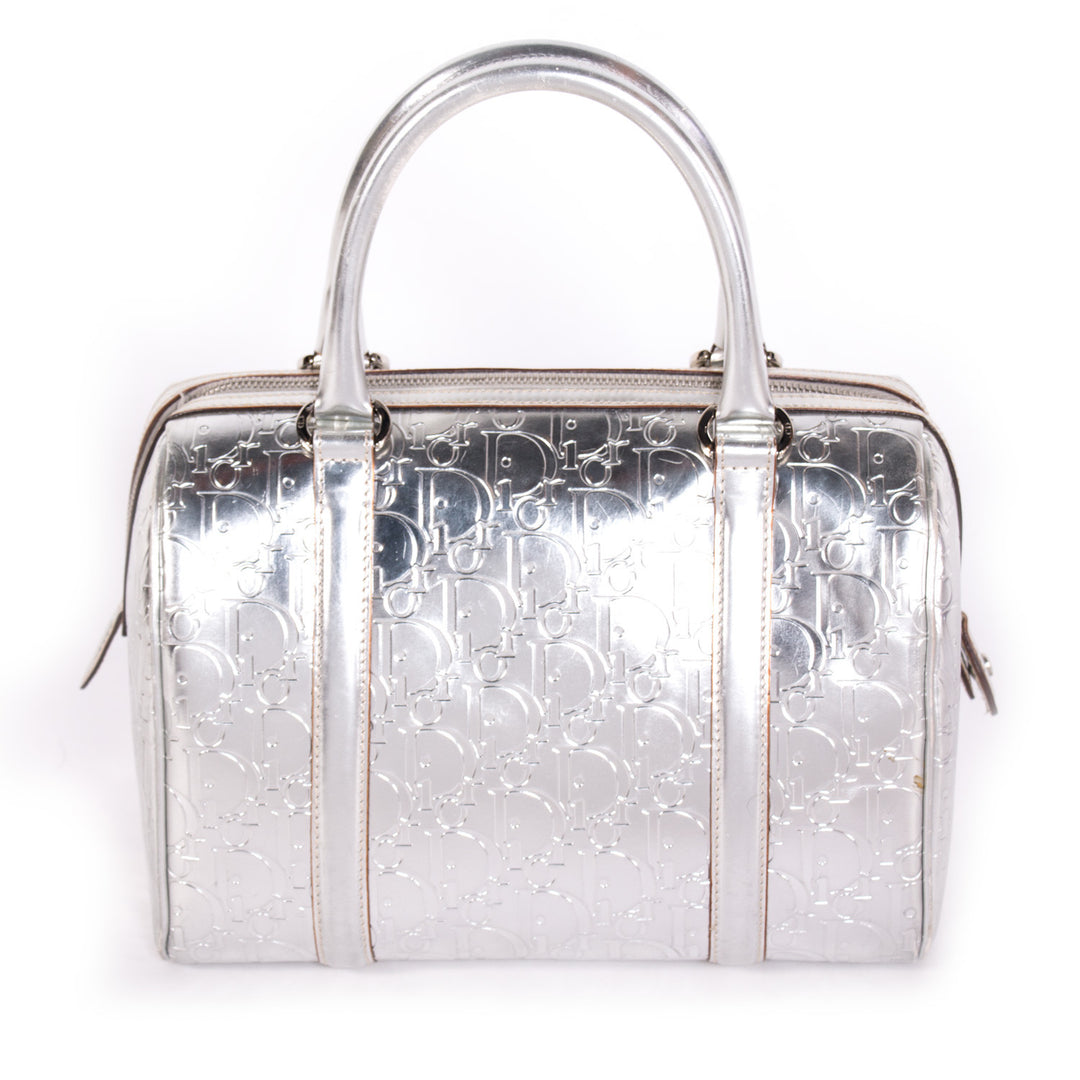 Christian Dior Metallic Boston Bag Bags Dior - Shop authentic new pre-owned designer brands online at Re-Vogue