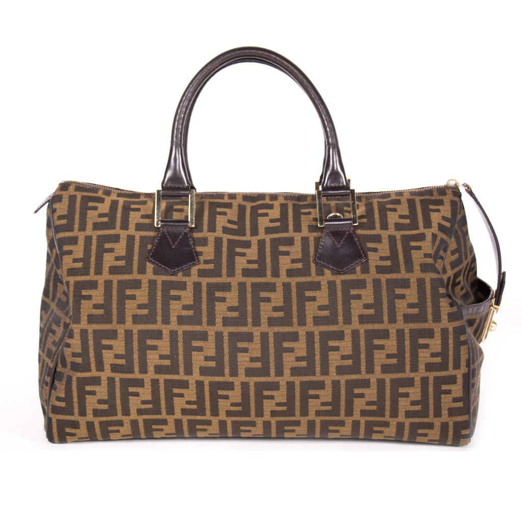 Fendi Zucca Boston Bag Bags Fendi - Shop authentic new pre-owned designer brands online at Re-Vogue