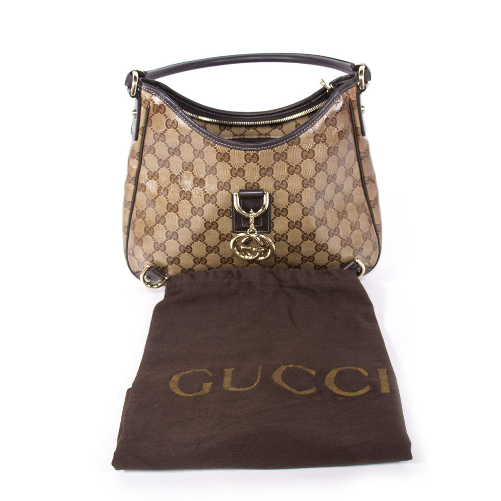 Gucci GG Patent Hobo Bags Gucci - Shop authentic new pre-owned designer brands online at Re-Vogue