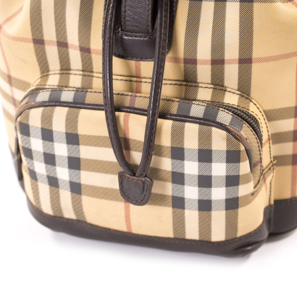 Burberry Small Nova Check Backpack Bags Burberry - Shop authentic new pre-owned designer brands online at Re-Vogue