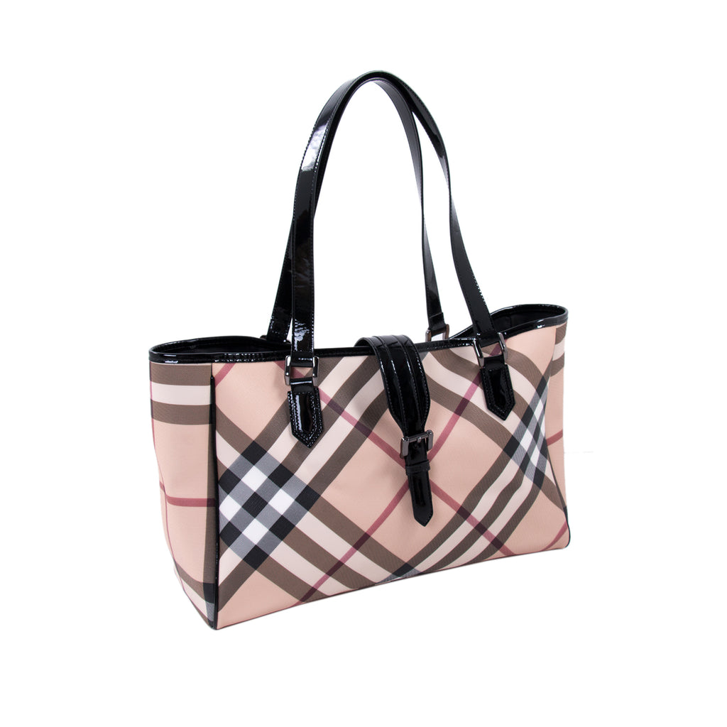 Burberry Super Nova Check Tote Bags Burberry - Shop authentic new pre-owned designer brands online at Re-Vogue