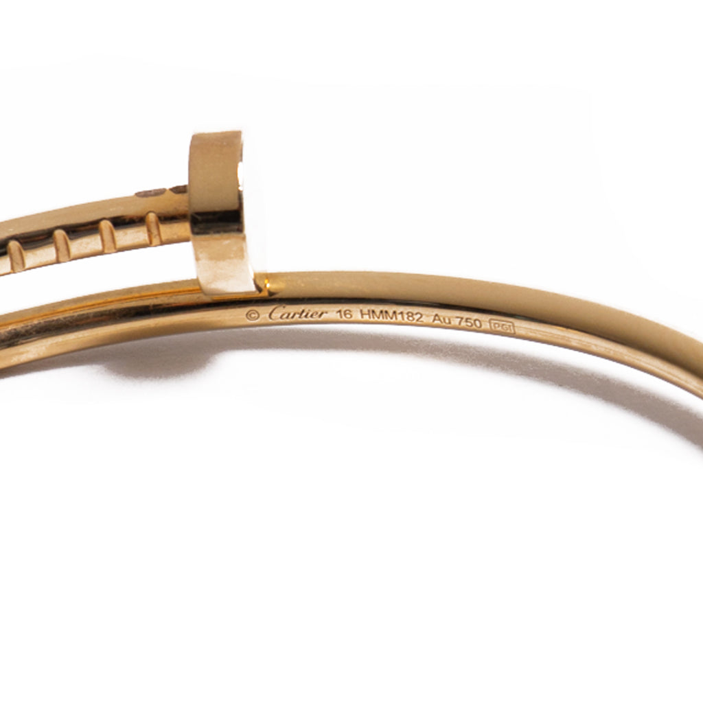 Cartier Yellow Gold Juste Un Clou Bracelet SM Accessories Cartier - Shop authentic new pre-owned designer brands online at Re-Vogue