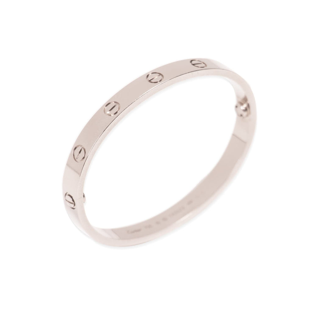 Cartier White Gold Love Bracelet Accessories Cartier - Shop authentic new pre-owned designer brands online at Re-Vogue