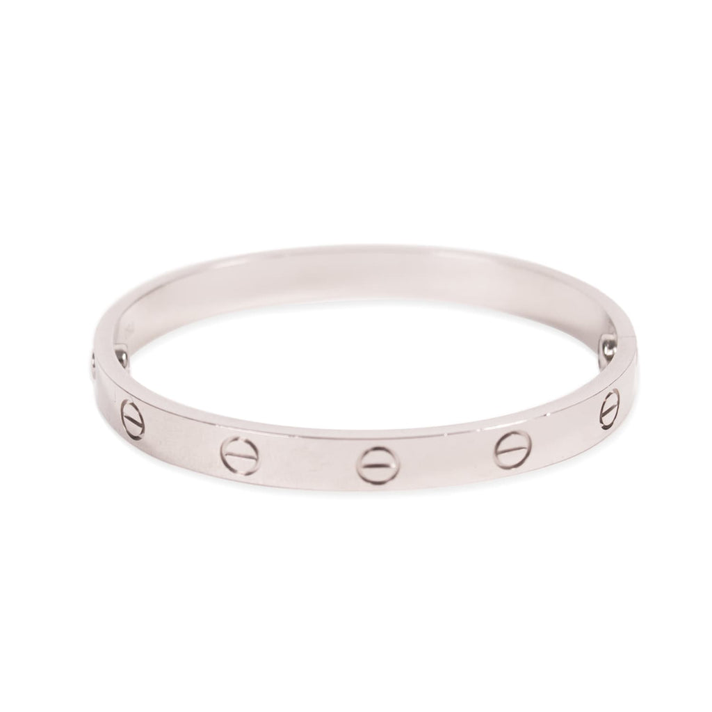 Cartier White Gold Love Bracelet Accessories Cartier - Shop authentic new pre-owned designer brands online at Re-Vogue