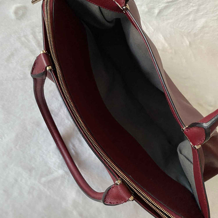 Cartier C de Cartier Leather Handbag