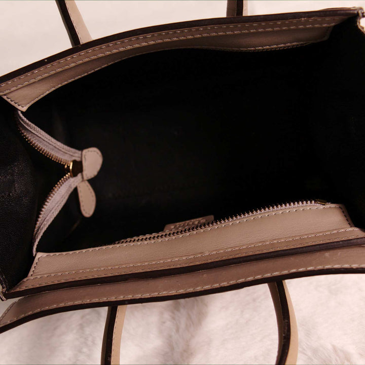 Céline Python Nano Luggage Tote Bag