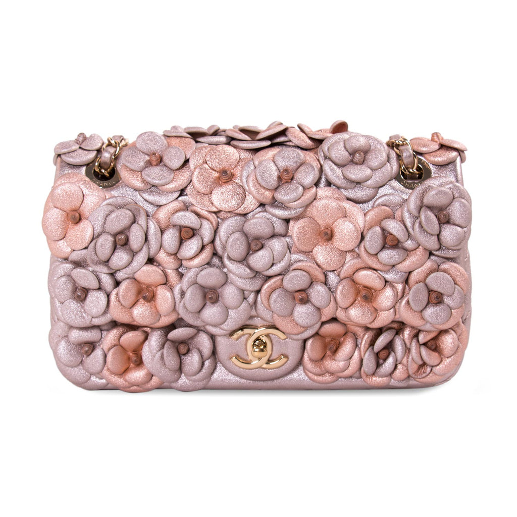 Chanel CC Camelia Embellished Flap Bag Bags Chanel - Shop authentic new pre-owned designer brands online at Re-Vogue