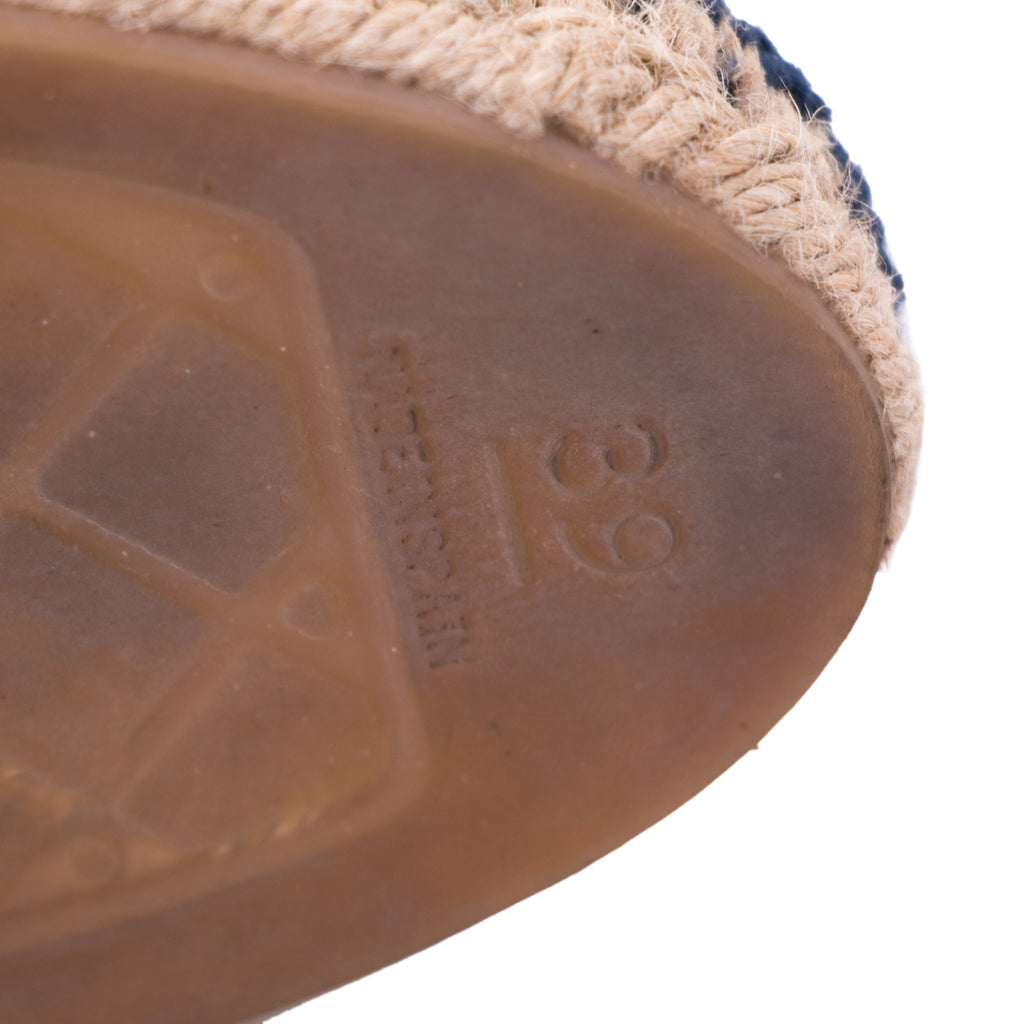 Chanel CC Canvas Espadrilles Flat Shoes Chanel - Shop authentic new pre-owned designer brands online at Re-Vogue