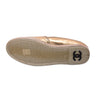 Chanel Gold Metallic Leather Espadrilles Shoes Chanel - Shop authentic new pre-owned designer brands online at Re-Vogue