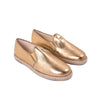 Chanel Gold Metallic Leather Espadrilles Shoes Chanel - Shop authentic new pre-owned designer brands online at Re-Vogue