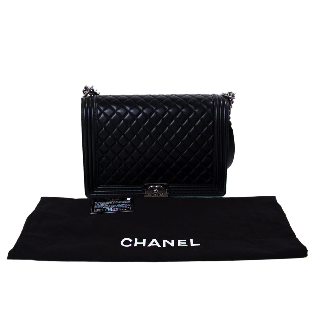 Chanel Large Boy Bag Bags Chanel - Shop authentic new pre-owned designer brands online at Re-Vogue