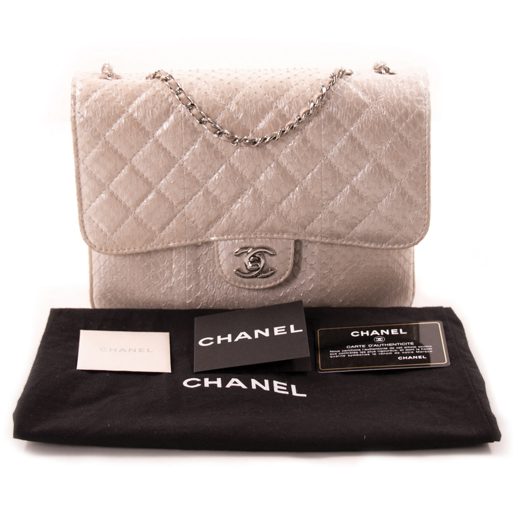 Chanel Python Mini Flap Bag Bags Chanel - Shop authentic new pre-owned designer brands online at Re-Vogue