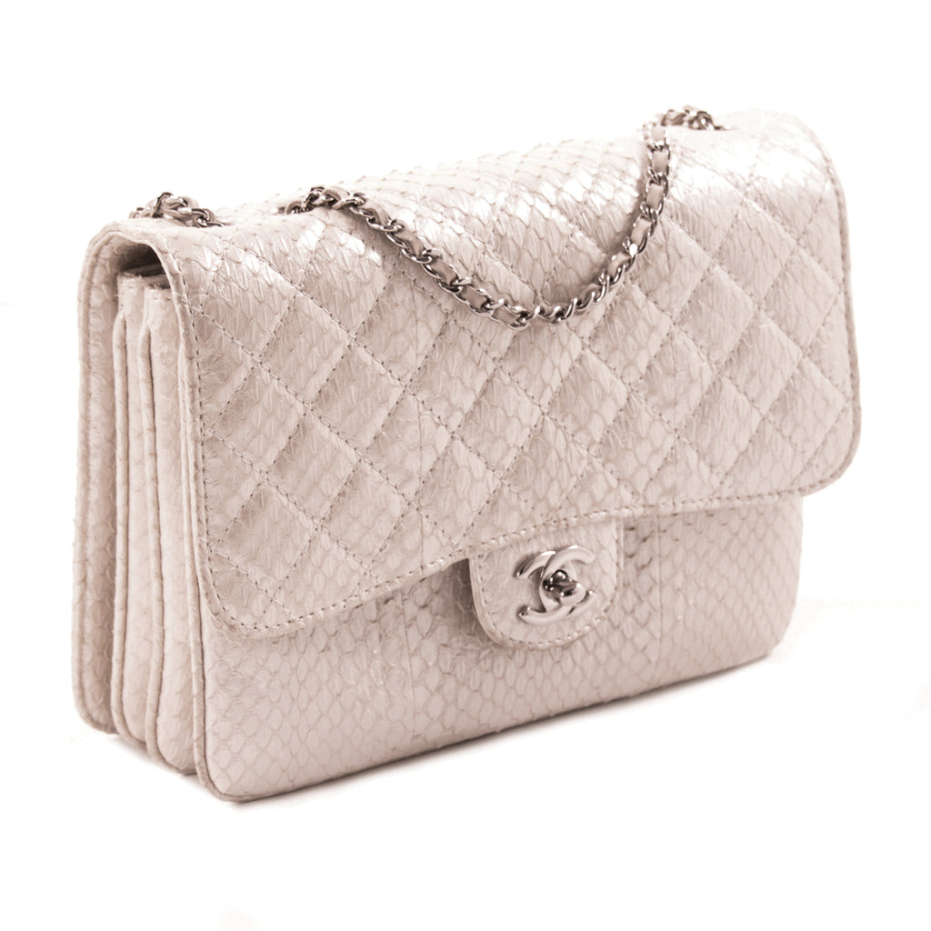 Chanel Python Mini Flap Bag Bags Chanel - Shop authentic new pre-owned designer brands online at Re-Vogue