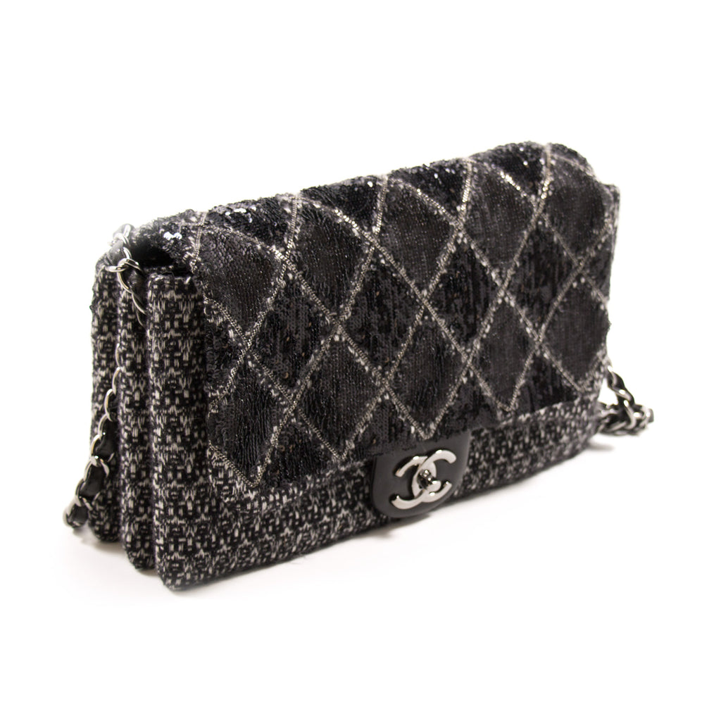 Chanel Sequin Tweed Flap Bag Bags Chanel - Shop authentic new pre-owned designer brands online at Re-Vogue