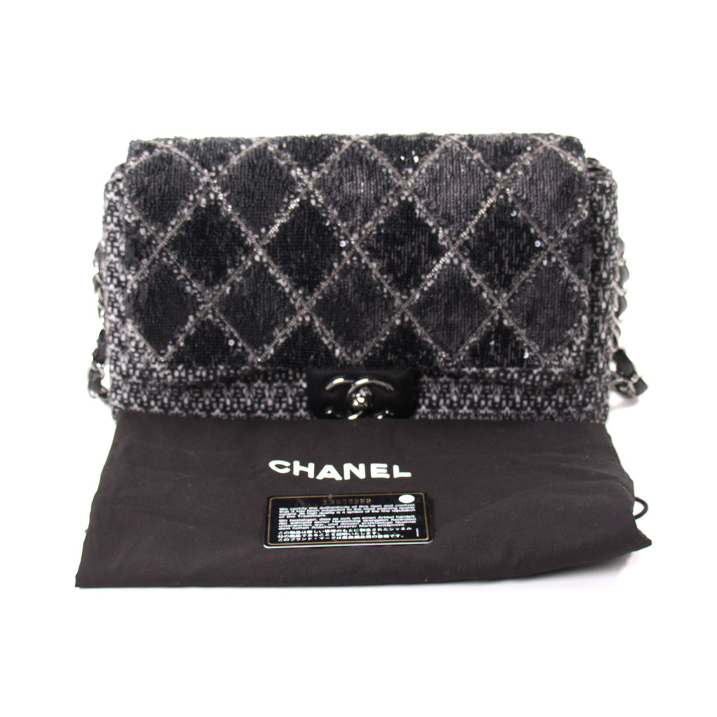 Chanel Sequin Tweed Flap Bag Bags Chanel - Shop authentic new pre-owned designer brands online at Re-Vogue