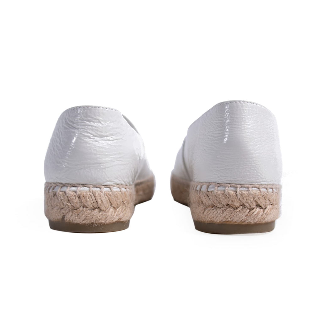 Chanel Glazed Leather CC Espadrilles Shoes Chanel - Shop authentic new pre-owned designer brands online at Re-Vogue